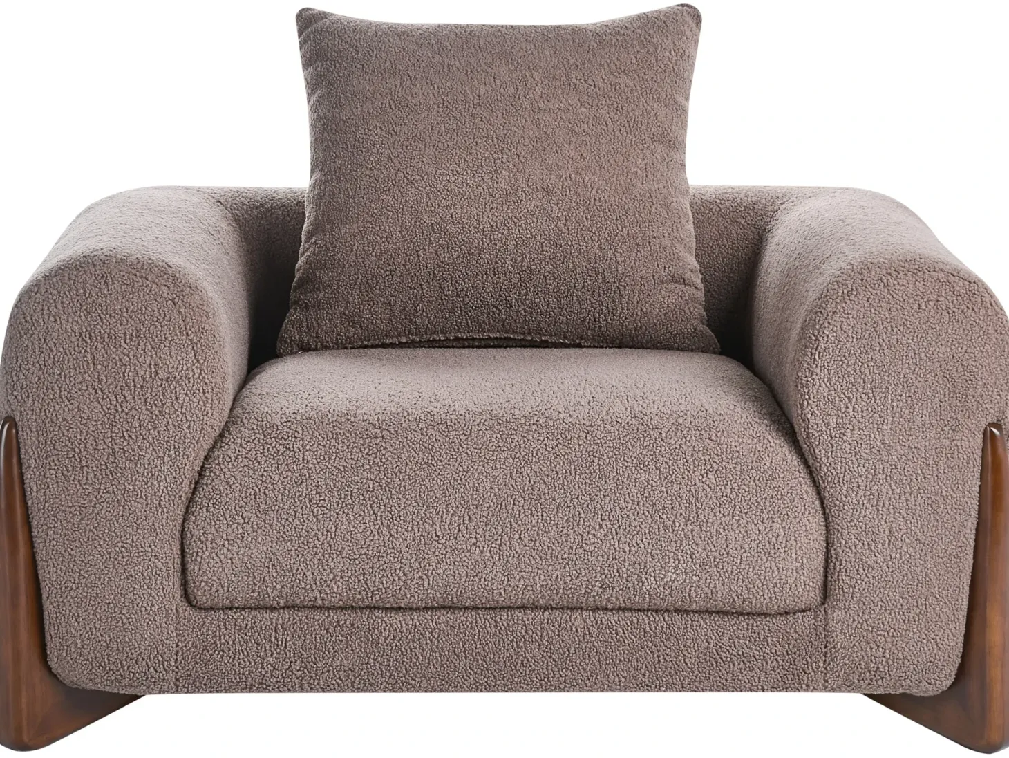 Sofasæt 6 personers VINLIDEN Boucle Brun