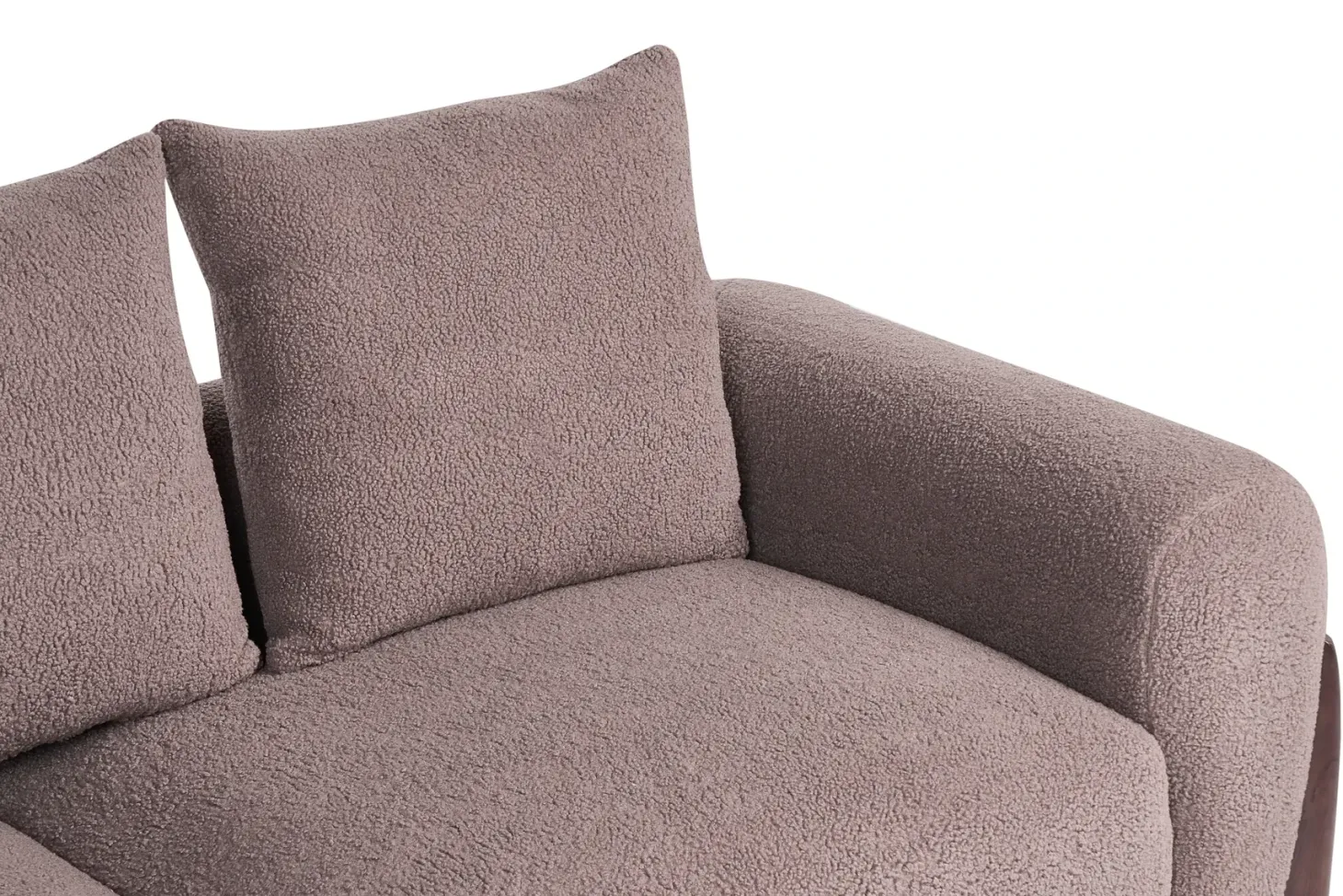 Sofasæt 6 personers VINLIDEN Boucle Brun