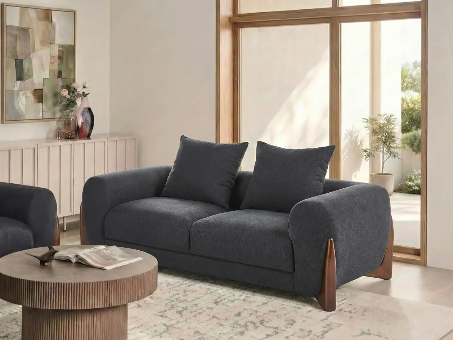 Sofasæt 6 personers VINLIDEN Sort