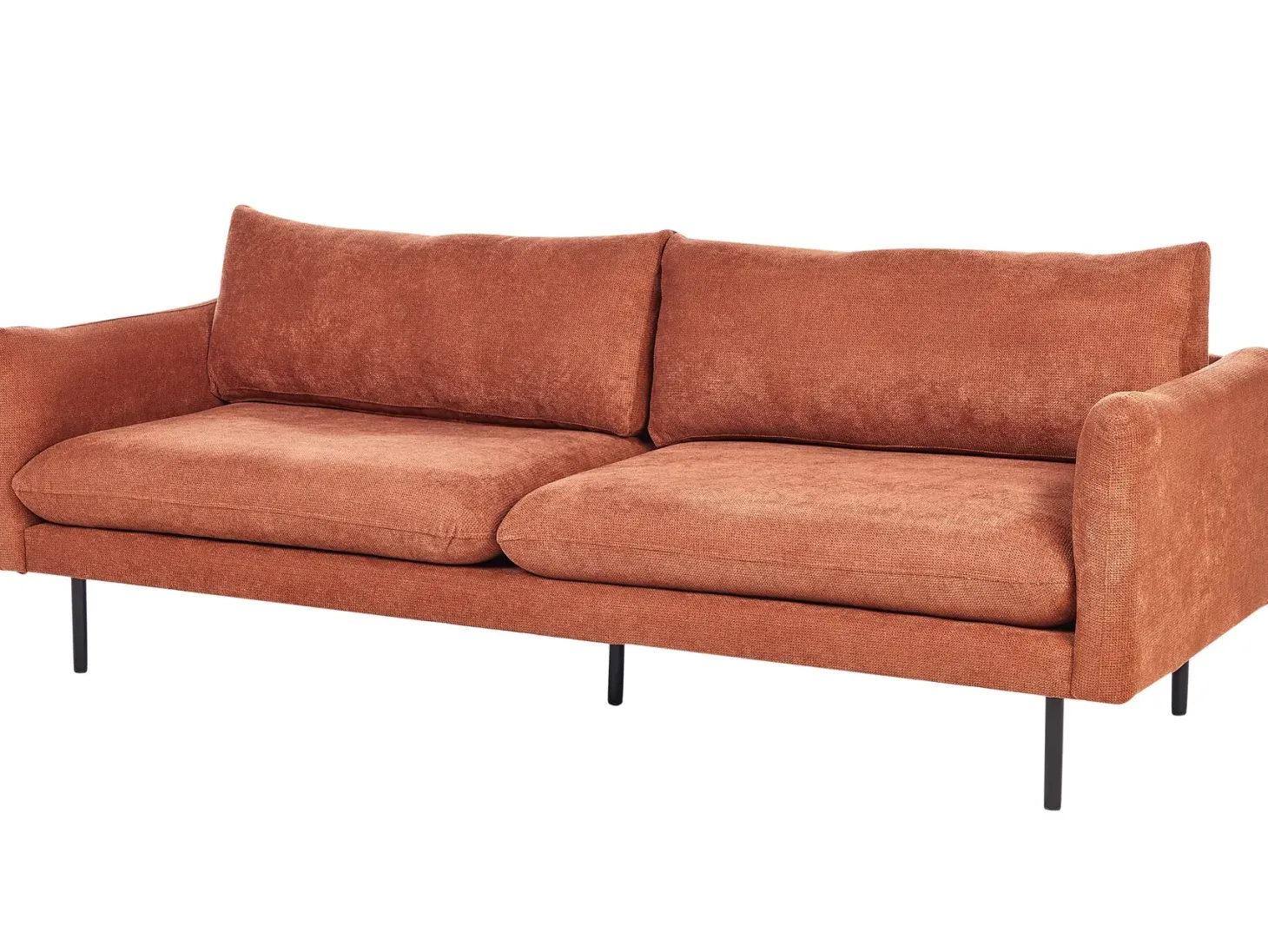 Sofasæt 5 personers VINTERBRO Chenille Guldbrun med fodskammel