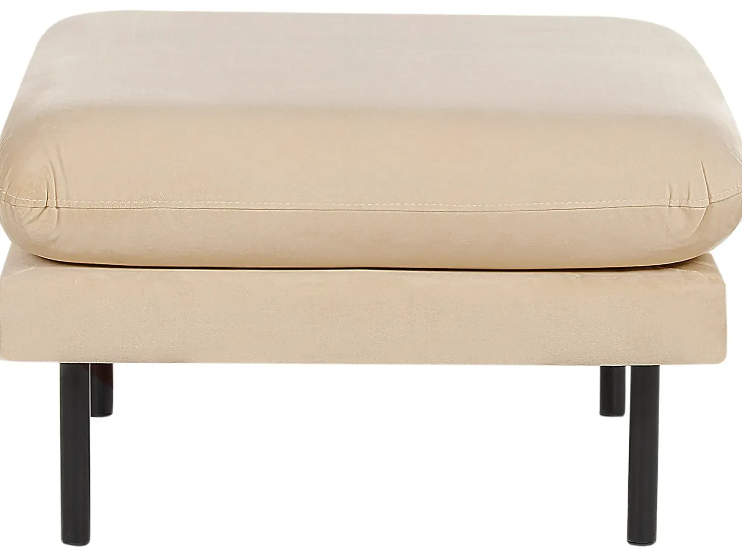 Sofasæt 5 personers VINTERBRO Velour Beige med fodskammel