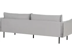 Sofasæt 5 personers VINTERBRO Velour Grå med fodskammel