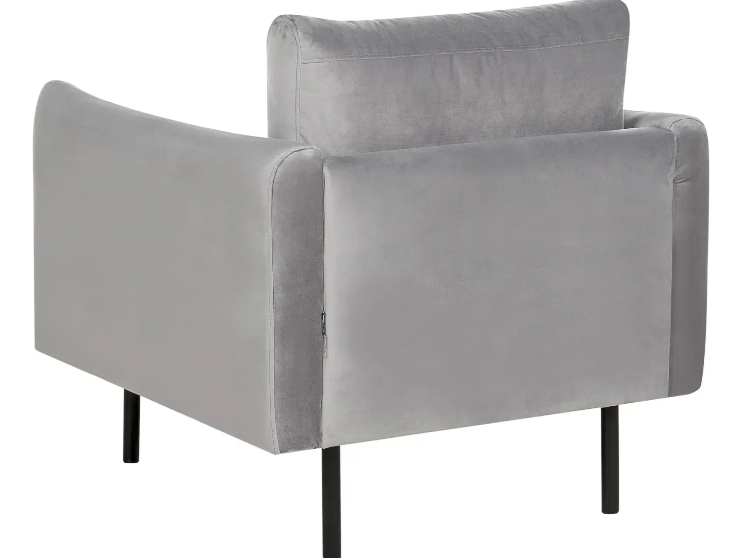 Sofasæt 5 personers VINTERBRO Velour Grå med fodskammel