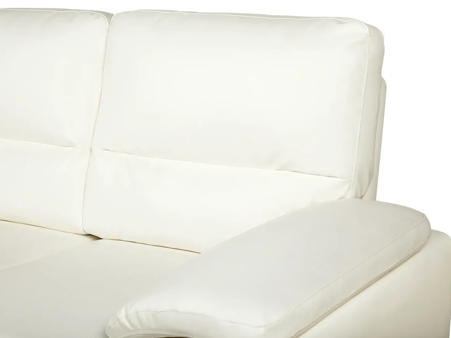 Sofasæt 5 personers VOGAR Kunstlæder Cremehvid