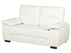 Sofasæt 5 personers VOGAR Kunstlæder Cremehvid