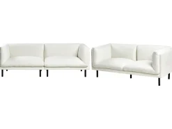 Sofasæt 5 personers VORGOD Boucle Cremehvid