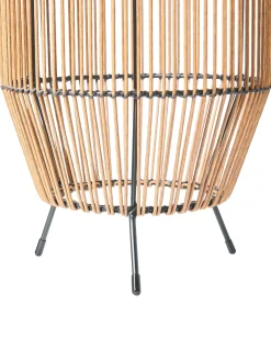 Solcelledrevet lanterne DONGWE 70 cm Naturlig