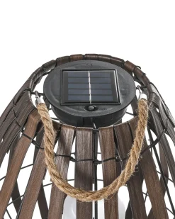 Solcelledrevet lanterne LUFUPA 61 cm Mørkebrun