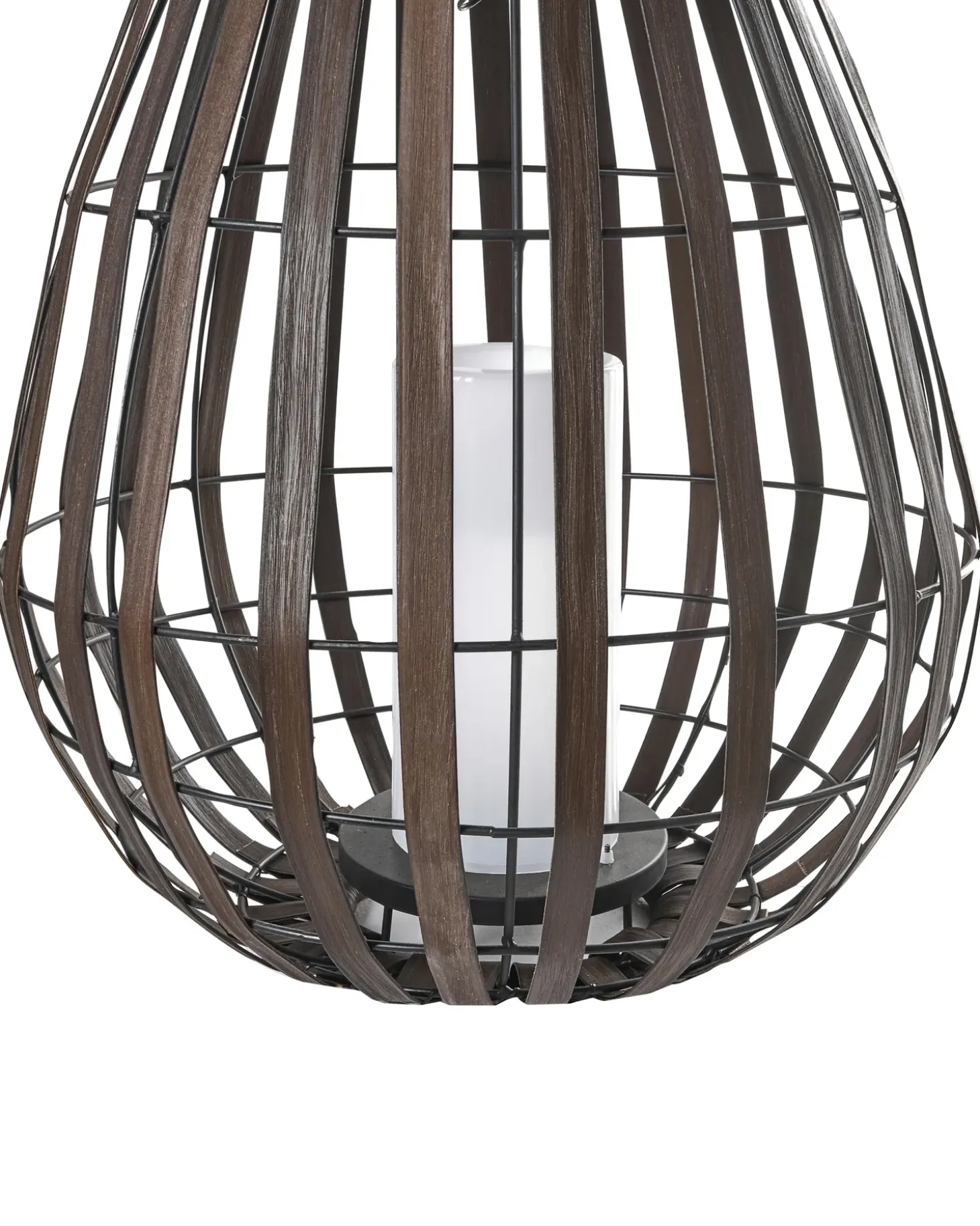 Solcelledrevet lanterne LUFUPA 61 cm Mørkebrun