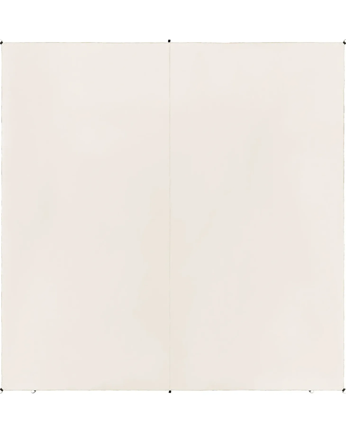 Solsejl LUKKA 300 cm 300 cm Cremehvid