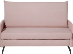 Sovesofa 2 personers BELFAST Lyserød