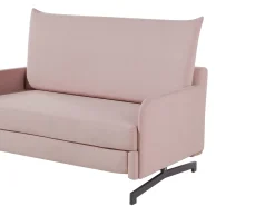 Sovesofa 2 personers BELFAST Lyserød