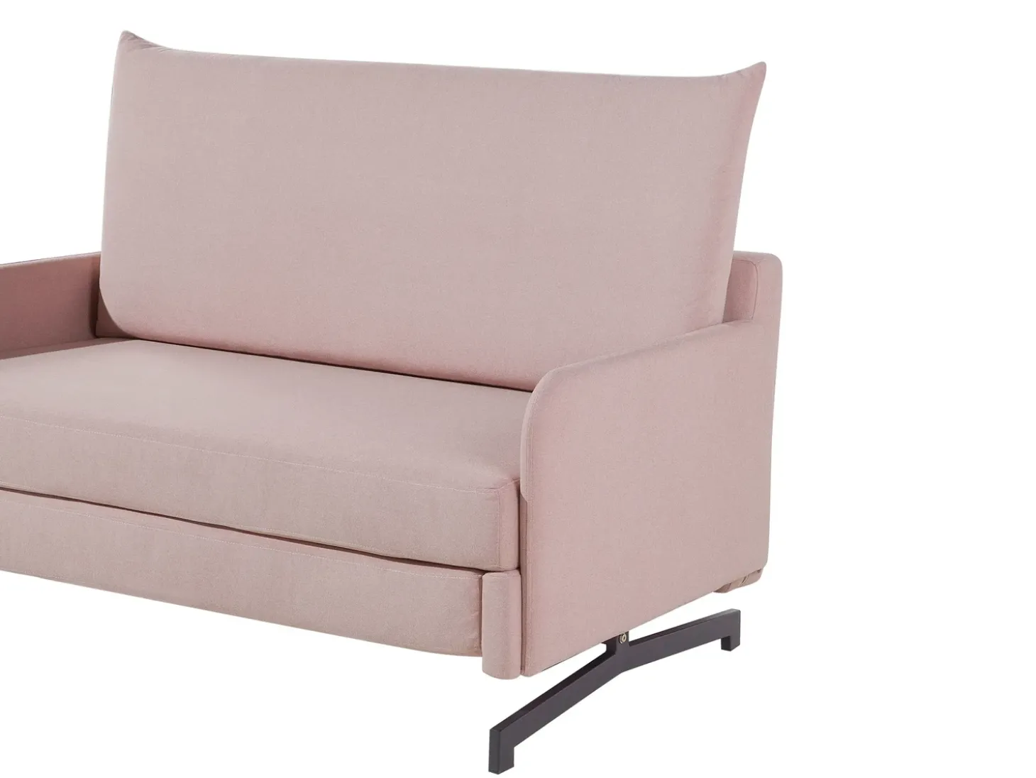 Sovesofa 2 personers BELFAST Lyserød