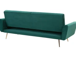 Sovesofa 3 personers EINA Velour Smaragdgrøn