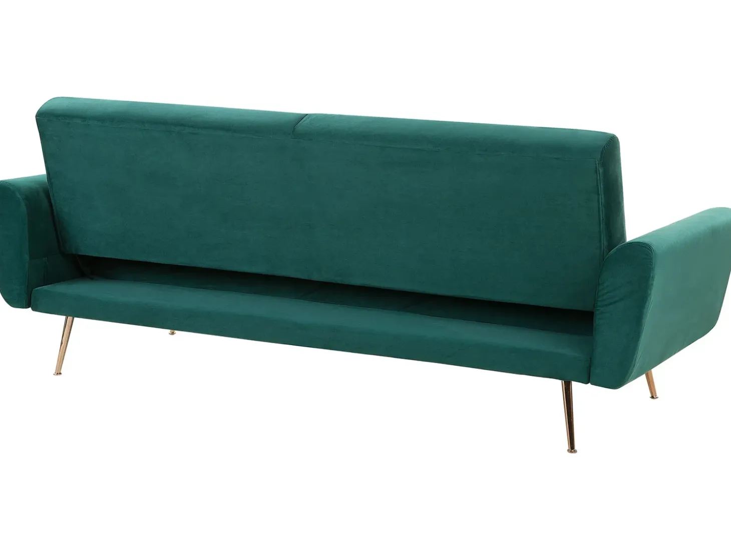 Sovesofa 3 personers EINA Velour Smaragdgrøn
