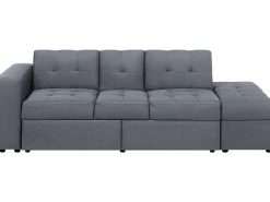 Sovesofa 3 personers FALSTER Mørkegrå med opbevaring