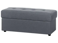 Sovesofa 3 personers FALSTER Mørkegrå med opbevaring