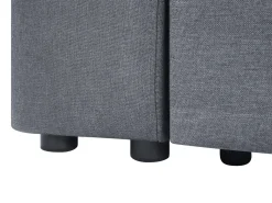 Sovesofa 3 personers FALSTER Mørkegrå med opbevaring