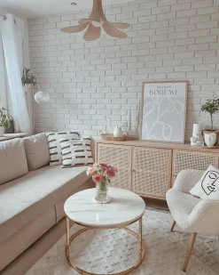 Sovesofa 3 personers FALSTER Beige med opbevaring
