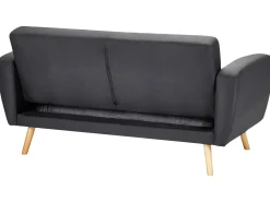 Sovesofa 2 personers FLORLI Sort