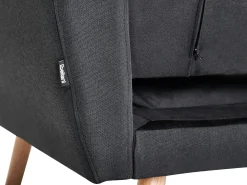 Sovesofa 3 personers FLORLI Sort