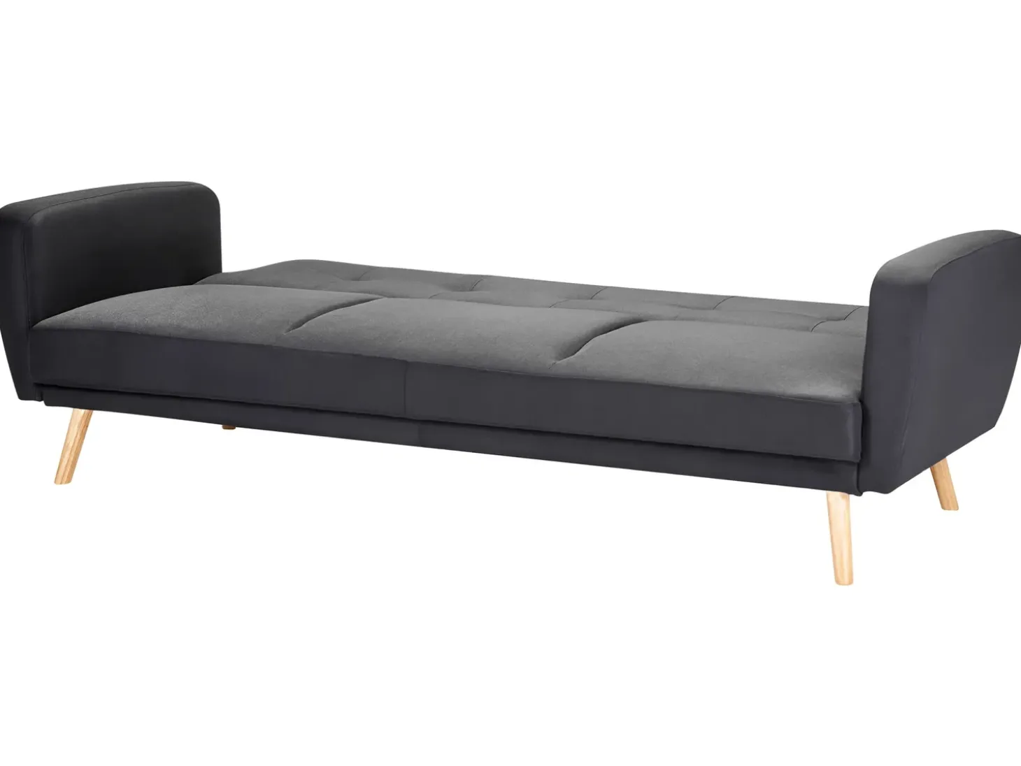 Sovesofa 3 personers FLORLI Sort