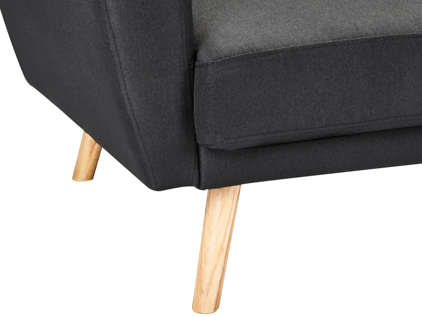 Sovesofa 3 personers FLORLI Sort