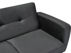 Sovesofa 3 personers FLORLI Sort