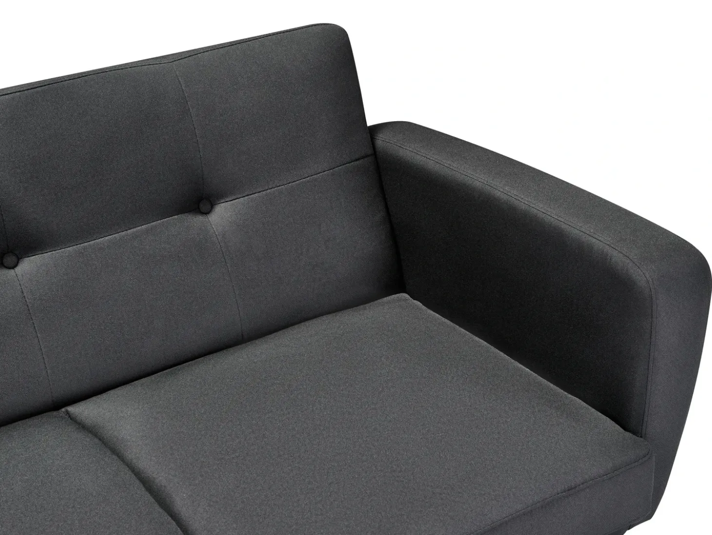 Sovesofa 3 personers FLORLI Sort