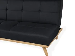 Sovesofa 3 personers FROYA Sort