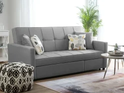 Sovesofa 3 personers GLOMMA Lysegrå