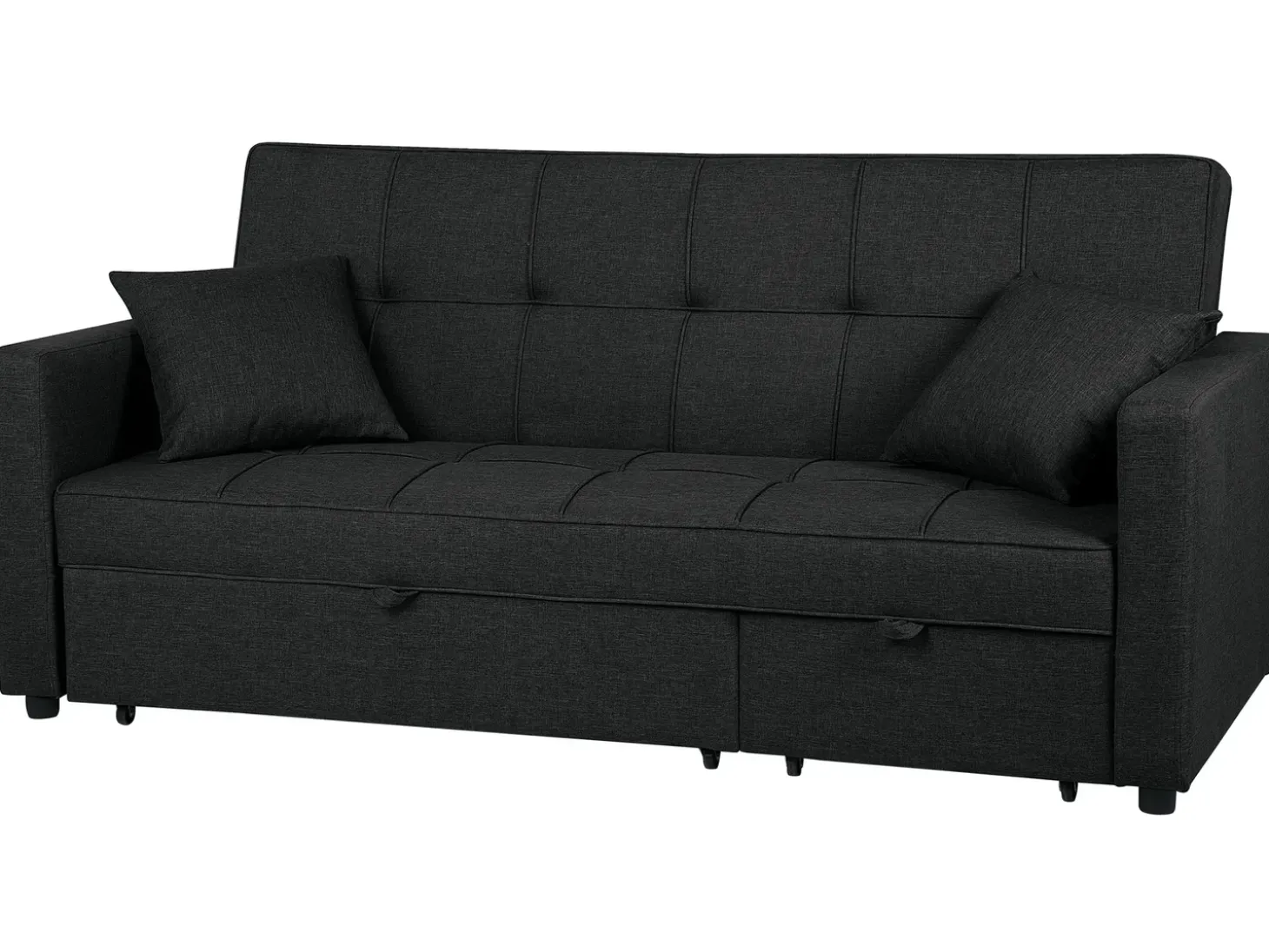 Sovesofa 3 personers GLOMMA Sort