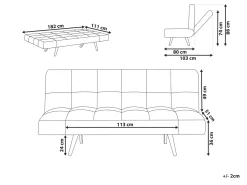 Sovesofa 2 personers INGARO Beige