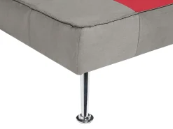 Sovesofa 3 personers OLSKER Velour Lysegrå