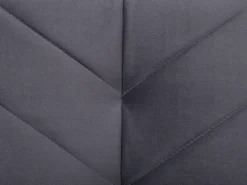 Sovesofa 3 personers SENJA Velour Grå
