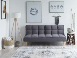 Sovesofa 3 personers SILJAN Mørkegrå