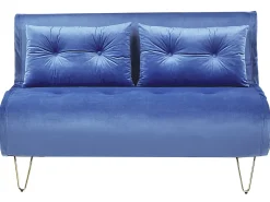 Sovesofa 2 personers VESTFOLD Velour Navy Blå