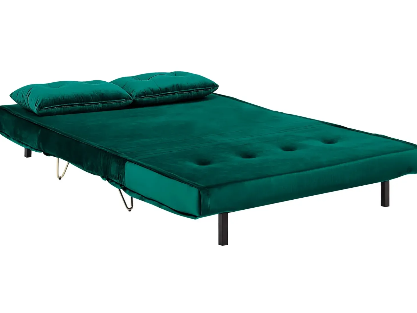Sovesofa 2 personers VESTFOLD Velour Mørkegrøn