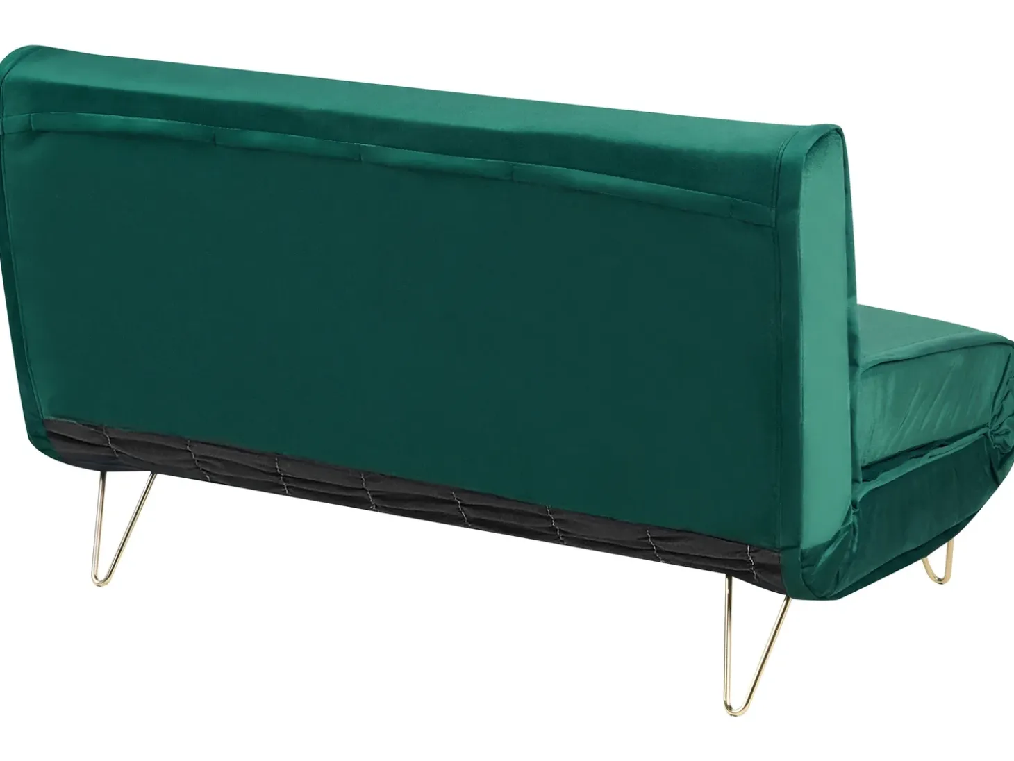 Sovesofa 2 personers VESTFOLD Velour Mørkegrøn