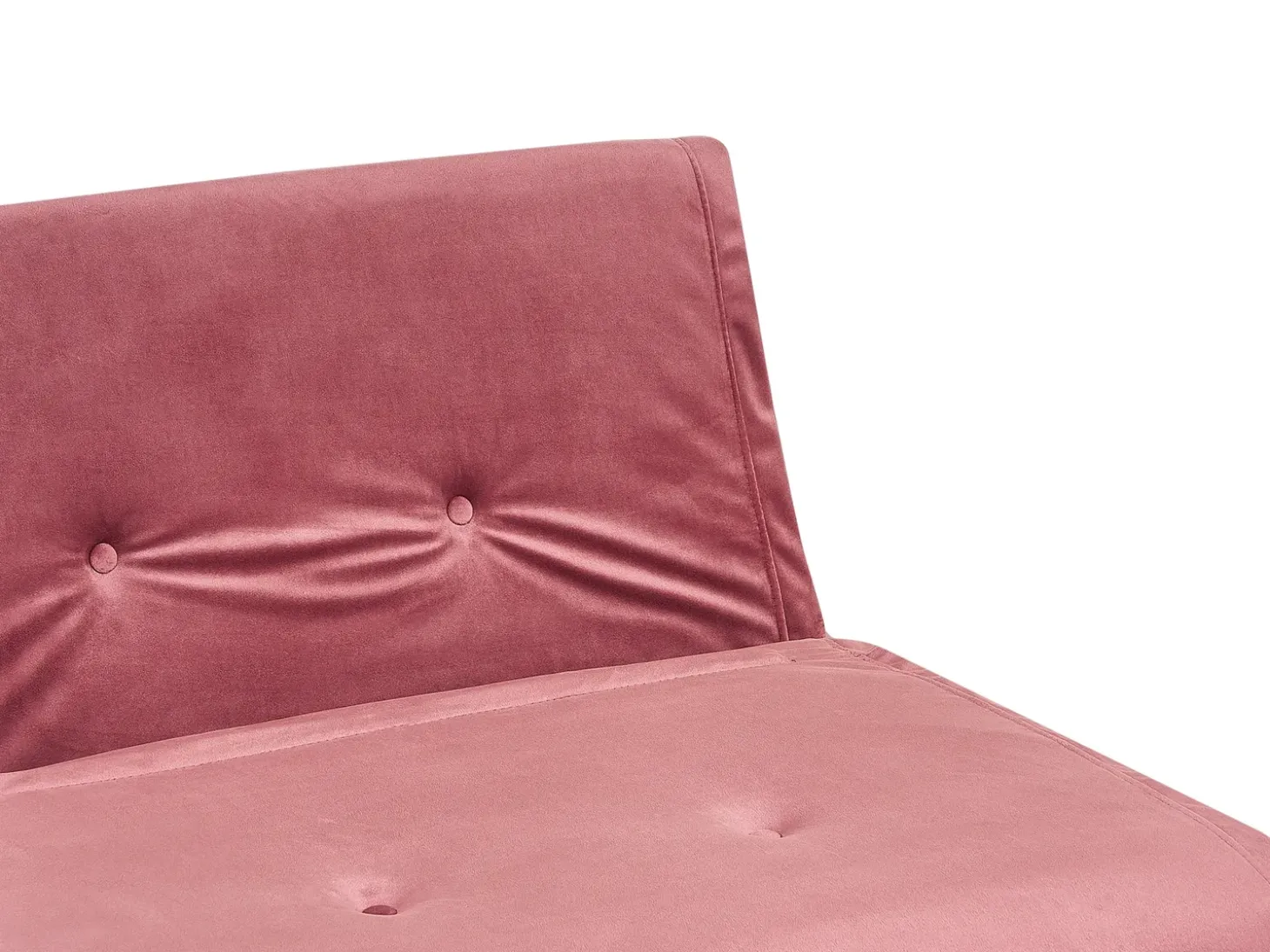 Sovesofa 2 personers VESTFOLD Velour Lyserød