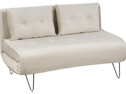 Sovesofa 2 personers VESTFOLD Velour Beige