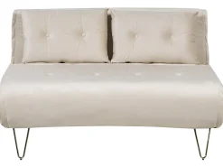 Sovesofa 2 personers VESTFOLD Velour Beige