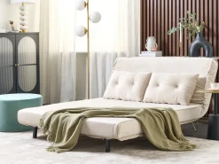 Sovesofa 2 personers VESTFOLD Velour Beige