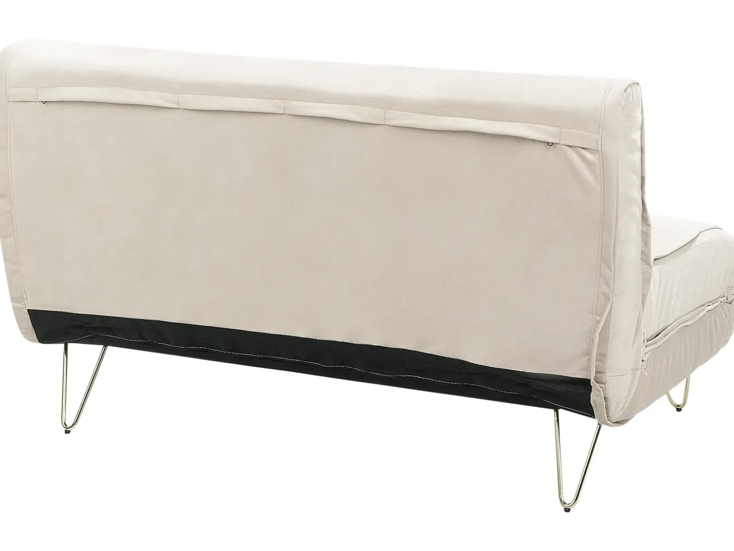 Sovesofa 2 personers VESTFOLD Velour Beige