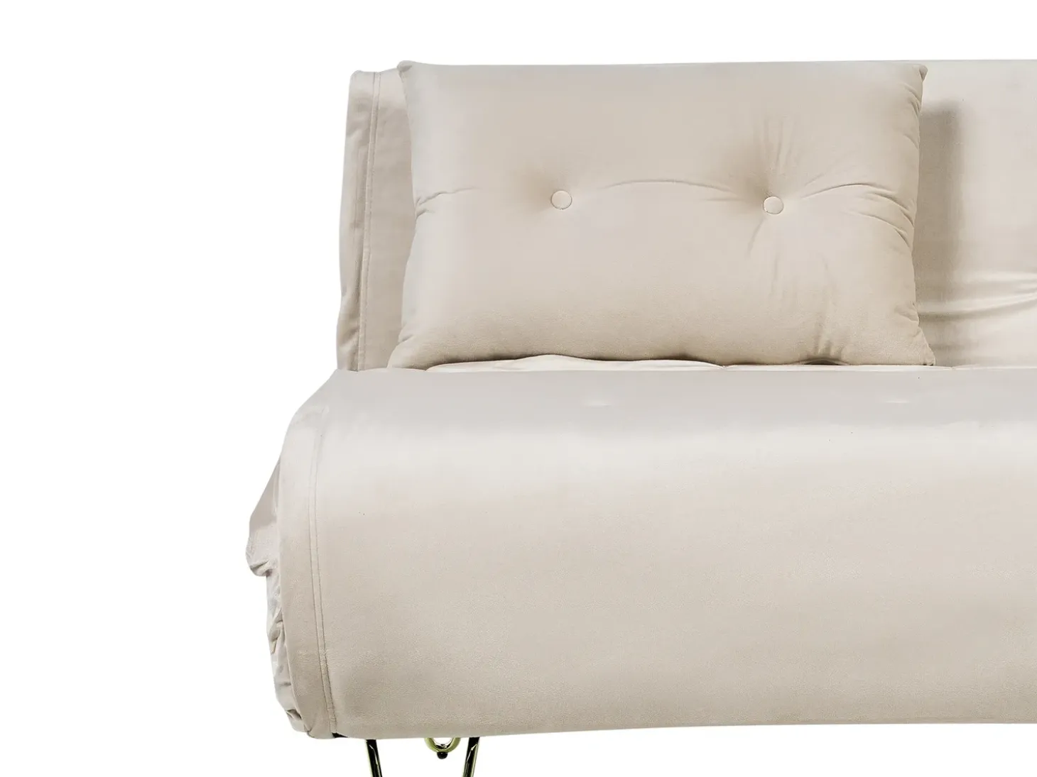 Sovesofa 2 personers VESTFOLD Velour Beige