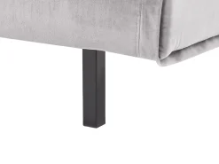 Sovesofa 2 personers VESTFOLD Velour Grå