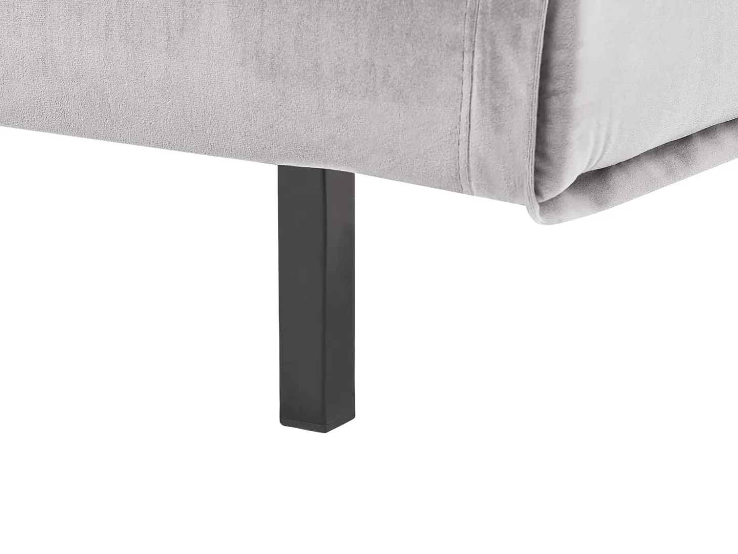 Sovesofa 2 personers VESTFOLD Velour Grå