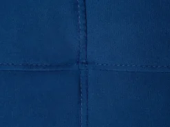 Sovesofa 3 personers VISNES Velour Navy Blå