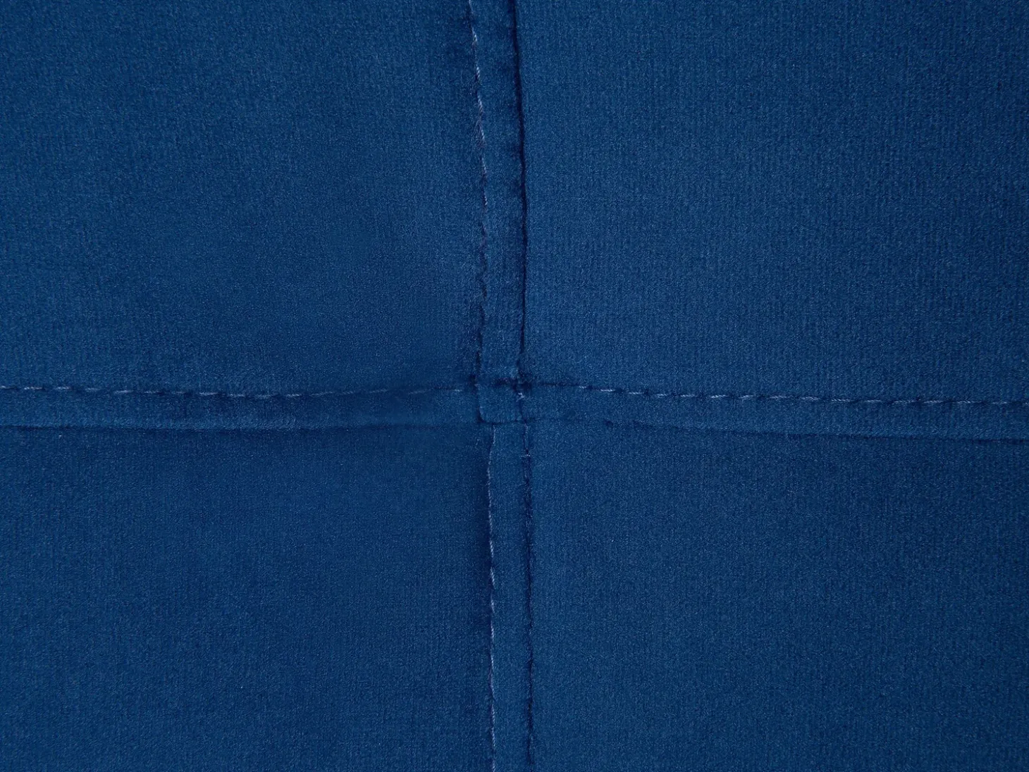 Sovesofa 3 personers VISNES Velour Navy Blå
