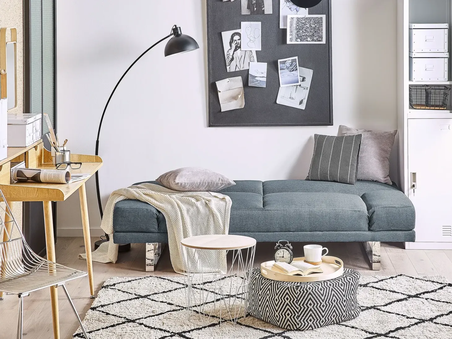 Sovesofa 2 personers YORK Blå